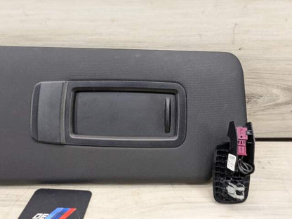 19-24 OEM BMW G20 G80 330 M340 M3 Left Driver Side Interior Sun Visor Black
