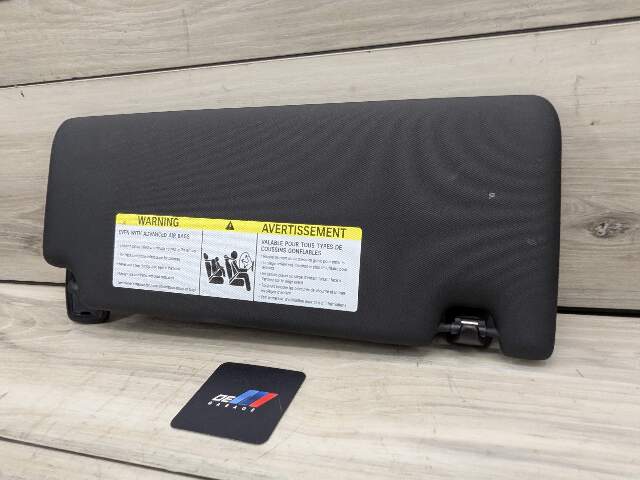 19-24 OEM BMW G20 G80 330 M340 M3 Left Driver Side Interior Sun Visor Black