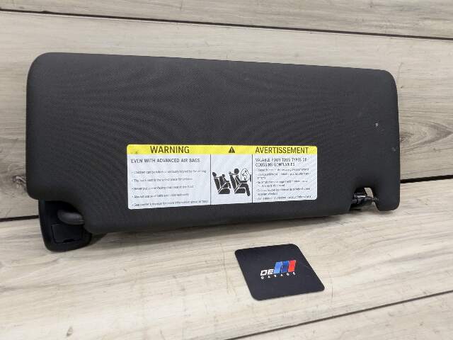 19-24 OEM BMW G20 G80 330 M340 M3 Left Driver Side Interior Sun Visor Black