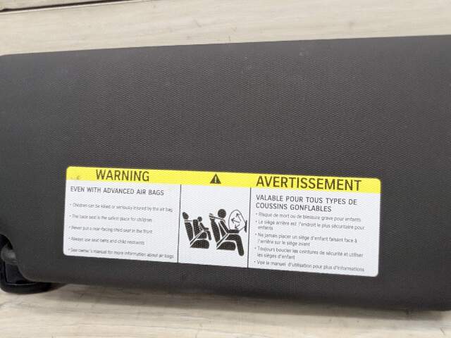 19-24 OEM BMW G20 G80 330 M340 M3 Left Driver Side Interior Sun Visor Black