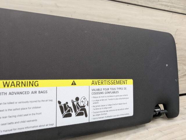 19-24 OEM BMW G20 G80 330 M340 M3 Left Driver Side Interior Sun Visor Black