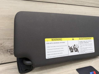 19-24 OEM BMW G20 G80 330 M340 M3 Left Driver Side Interior Sun Visor Black