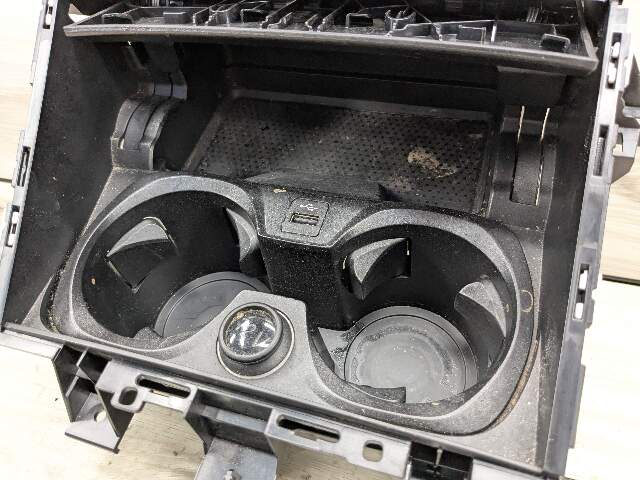 19-24 OEM BMW G20 330 M340 Center Console Cup Holder Storage Aluminum