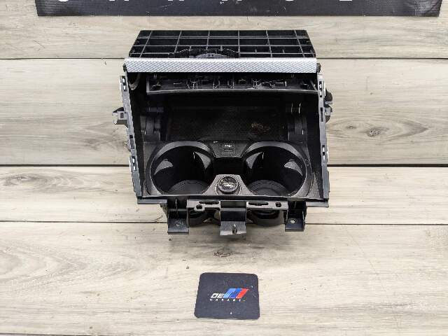 19-24 OEM BMW G20 330 M340 Center Console Cup Holder Storage Aluminum