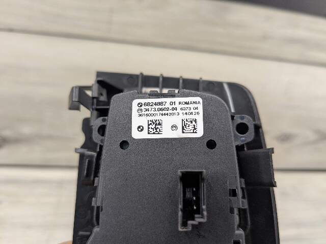 14-18 OEM BMW F15 F85 X6 X5 M Headlight Switch Control Panel Light Module BLACK