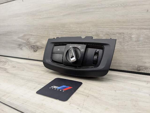 14-18 OEM BMW F15 F85 X6 X5 M Headlight Switch Control Panel Light Module BLACK