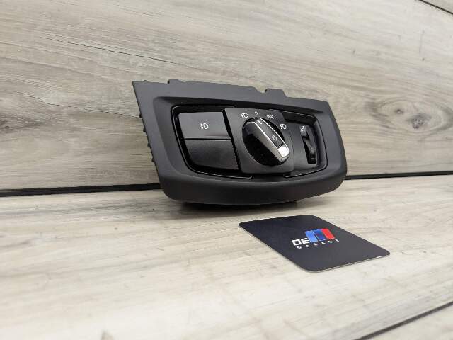 14-18 OEM BMW F15 F85 X6 X5 M Headlight Switch Control Panel Light Module BLACK