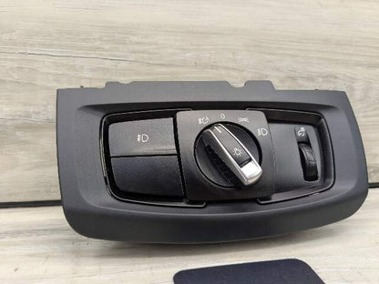 14-18 OEM BMW F15 F85 X6 X5 M Headlight Switch Control Panel Light Module BLACK