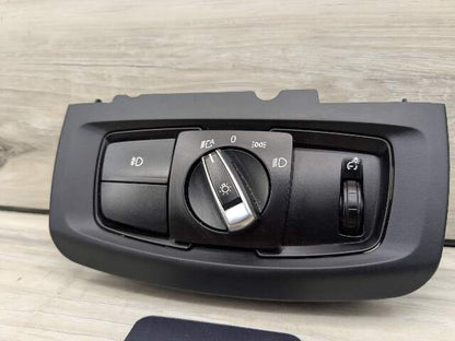 14-18 OEM BMW F15 F85 X6 X5 M Headlight Switch Control Panel Light Module BLACK