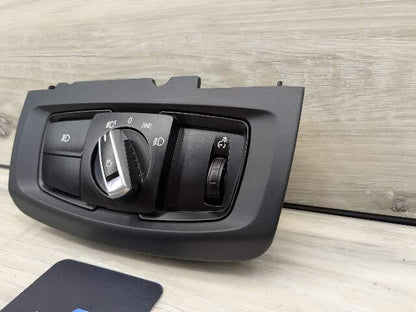 14-18 OEM BMW F15 F85 X6 X5 M Headlight Switch Control Panel Light Module BLACK