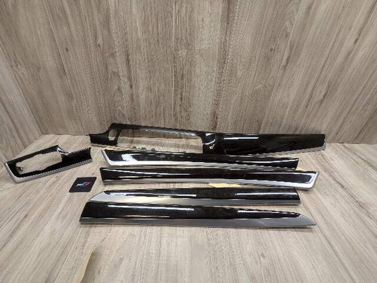 11-16 OEM BMW F10 528 535 550 Front Rear Left Right Interior Dash Door Trims SET