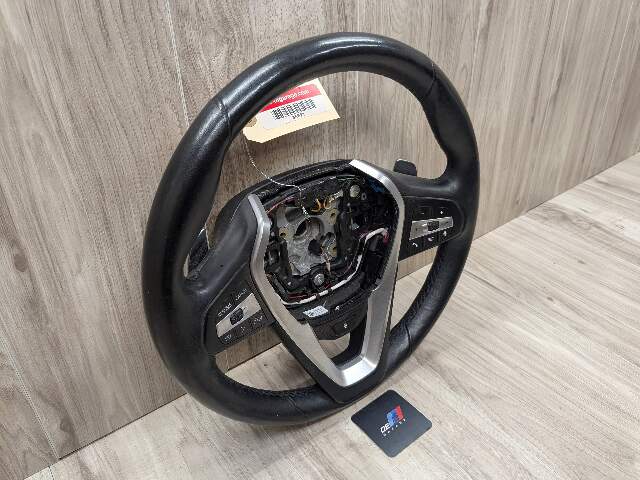 OEM BMW G05 G06 G07 X5 X6 LEATHER Steering Wheel Switch Button + Shifters HEATED