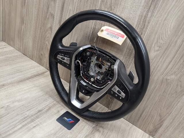 OEM BMW G05 G06 G07 X5 X6 LEATHER Steering Wheel Switch Button + Shifters HEATED