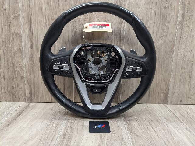 OEM BMW G05 G06 G07 X5 X6 LEATHER Steering Wheel Switch Button + Shifters HEATED