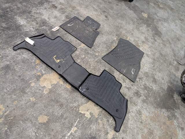 19-25 OEM BMW G05 X5 Front Rear Left Right All Weather Carpet Floor Mats SET