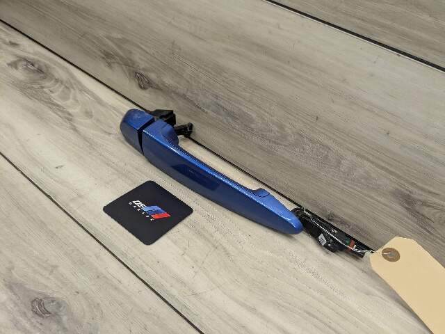 OEM BMW F23 F30 F33 F22 M2 M3 M4 COMFORT ACCESS Front Passenger Door Handle Blue