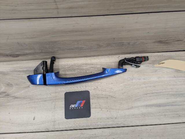 OEM BMW F23 F30 F33 F22 M2 M3 M4 COMFORT ACCESS Front Passenger Door Handle Blue