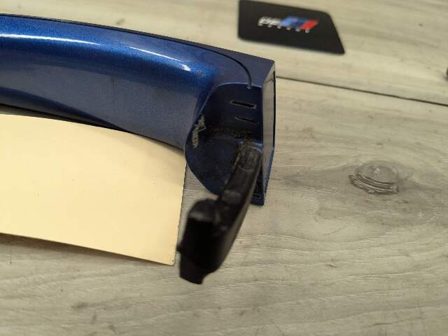 12-18 OEM BMW F23 F30 F36 F32 COMFORT ACCESS Front Left Driver Door Handle Blue
