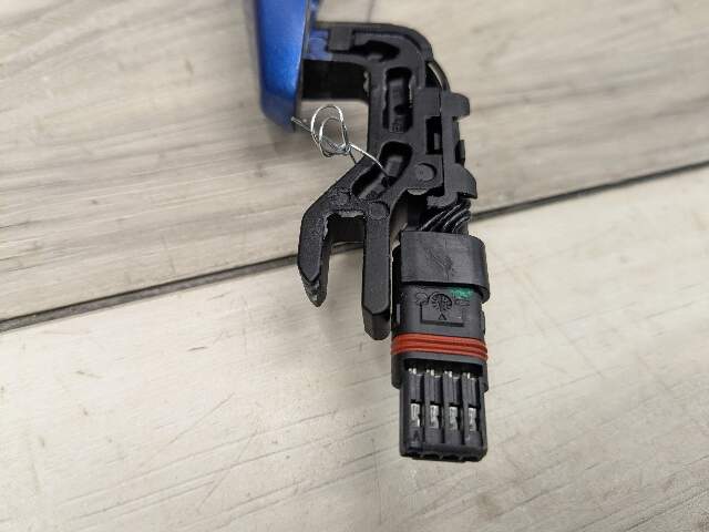 12-18 OEM BMW F23 F30 F36 F32 COMFORT ACCESS Front Left Driver Door Handle Blue