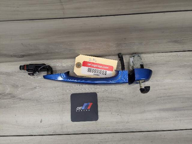 12-18 OEM BMW F23 F30 F36 F32 COMFORT ACCESS Front Left Driver Door Handle Blue
