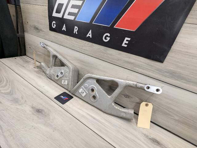 19-25 OEM BMW G05 X5 G06 X6 Front Left Right Suspension Crash Wedge Brace PAIR
