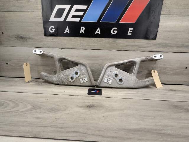 19-25 OEM BMW G05 X5 G06 X6 Front Left Right Suspension Crash Wedge Brace PAIR