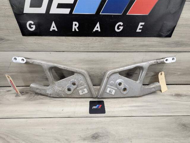 19-25 OEM BMW G05 X5 G06 X6 Front Left Right Suspension Crash Wedge Brace PAIR