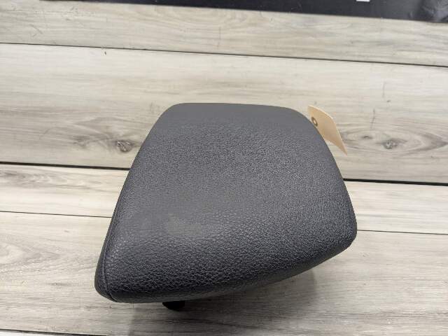 14-18 OEM BMW F22 Center Armrest Tray Console Sensatec Black Imitation Leather