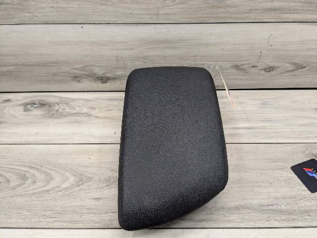 14-18 OEM BMW F22 Center Armrest Tray Console Sensatec Black Imitation Leather