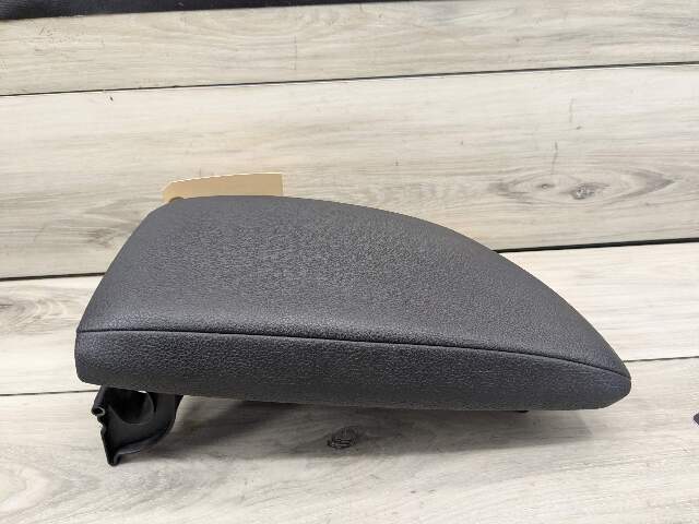 14-18 OEM BMW F22 Center Armrest Tray Console Sensatec Black Imitation Leather