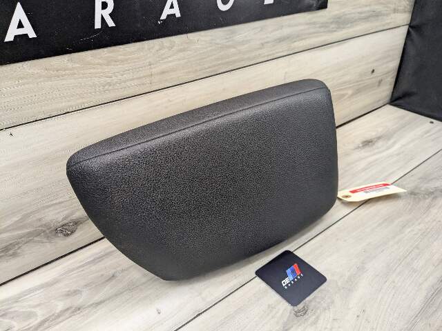 14-18 OEM BMW F22 Center Armrest Tray Console Sensatec Black Imitation Leather