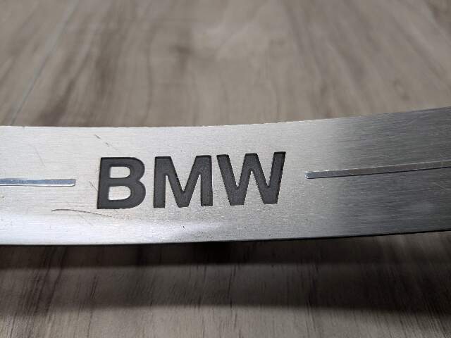 *19-25 OEM BMW G05 X5 Rear Left Driver Side Door Sill Cover Trim Sill Kick Plate