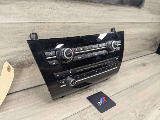 *OEM BMW F15 F16 F85 X5 X6 AC Climate Heater Control Panel Radio Media Switch