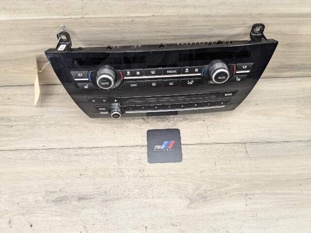 *OEM BMW F15 F16 F85 X5 X6 AC Climate Heater Control Panel Radio Media Switch