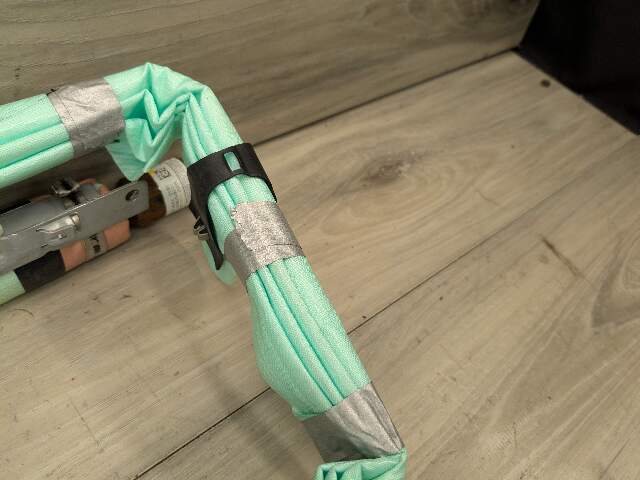 15-19 OEM BMW F16 X6 F86 X6M Right Passenger Top Roof Head Curtain Air Bag