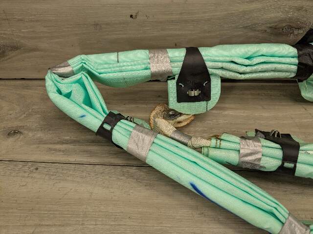 15-19 OEM BMW F16 X6 F86 X6M Right Passenger Top Roof Head Curtain Air Bag