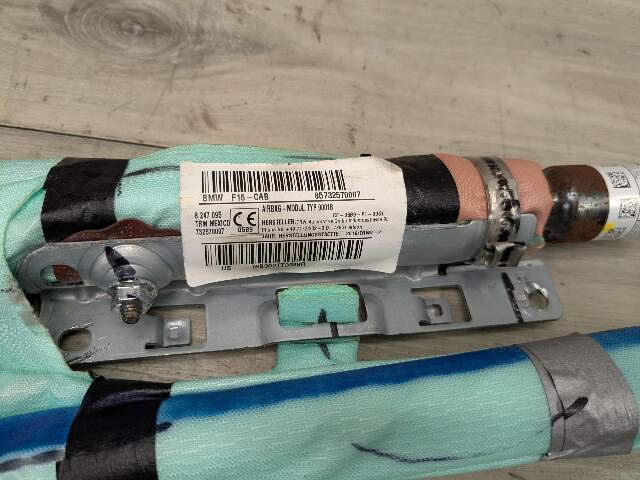 15-19 OEM BMW F16 X6 F86 X6M Right Passenger Top Roof Head Curtain Air Bag