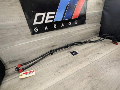 14-19 OEM BMW F15 F16 X5 X6 Transmission Oil Cooler Inlet Outlet Pipe Hose Line