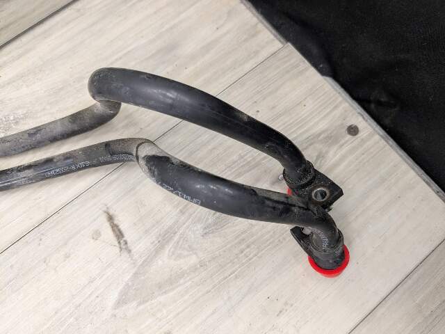 14-19 OEM BMW F15 F16 X5 X6 Transmission Oil Cooler Inlet Outlet Pipe Hose Line