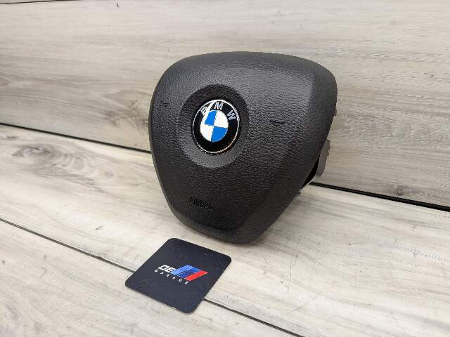 14-19 OEM BMW F15 F16 X5 X6 Front Driver Steering Wheel Airbag Air Bag Black