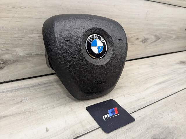 14-19 OEM BMW F15 F16 X5 X6 Front Driver Steering Wheel Airbag Air Bag Black
