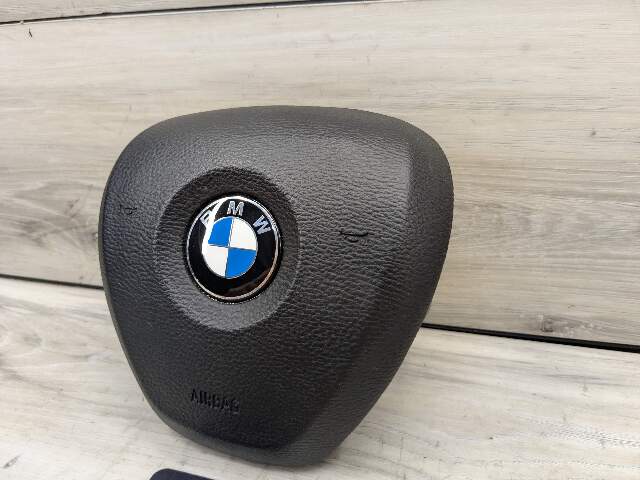 14-19 OEM BMW F15 F16 X5 X6 Front Driver Steering Wheel Airbag Air Bag Black