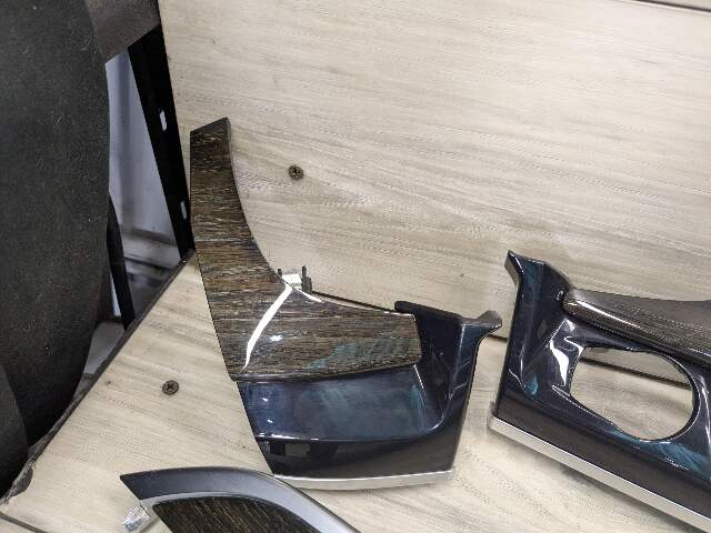 15-19 OEM BMW F16 F86 X6 X6M Dash Door Panel Fine Wood Interior Trim Cover SET