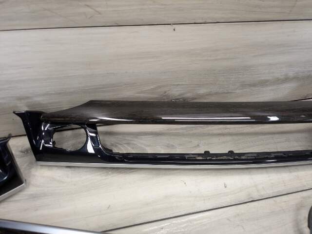 15-19 OEM BMW F16 F86 X6 X6M Dash Door Panel Fine Wood Interior Trim Cover SET