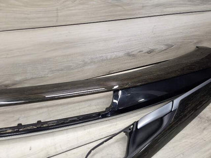 15-19 OEM BMW F16 F86 X6 X6M Dash Door Panel Fine Wood Interior Trim Cover SET