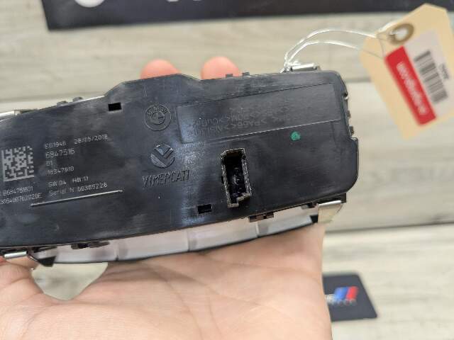 18-21 OEM BMW F22 F23 F87 M2 Headlight Switch Control Panel Light Module BLACK