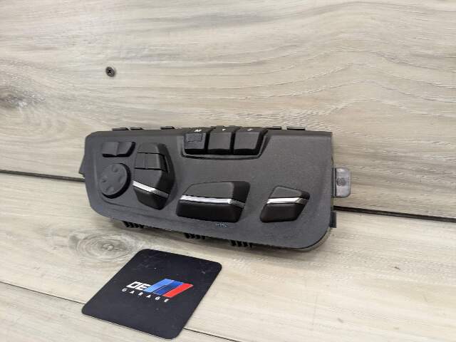 14-19 OEM BMW F15 F16 X5 Front Right Passenger Seat Adjust Memory Control Switch