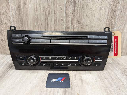 *09-15 OEM BMW F01 F02 AC Heated Seats Climate Radio CD Control Panel CERAMIC