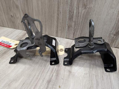 14-19 OEM BMW F15 F85 X5 F16 F86 X6 Hood Hardware Safety Latch Hook SET