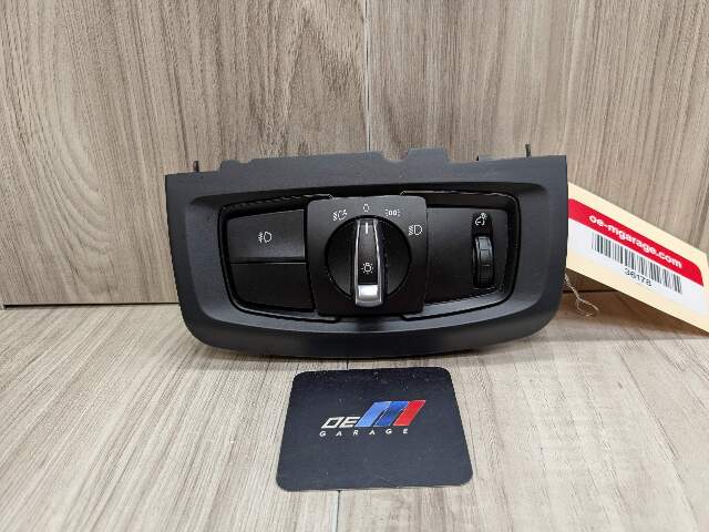 OEM BMW F15 F16 F85 F86 X5 X6 Headlight Switch Control Panel Light Module BLACK